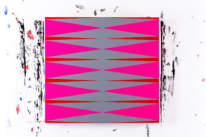 Pablo Griss. Color Magnetic Field. Magenta, Grey and Red
