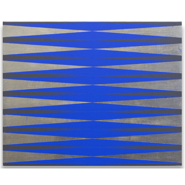 Pablo Griss. Metallic Color Magnetic Continuum (Blue and Palladium)