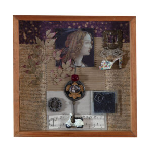 BEATRIZ SANCHEZ, Tiempo y Espacio - Collage Serie No 2