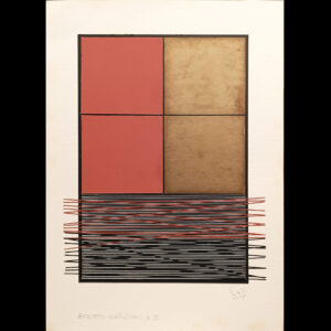 Jesus Soto . Boceto Original Numero 3