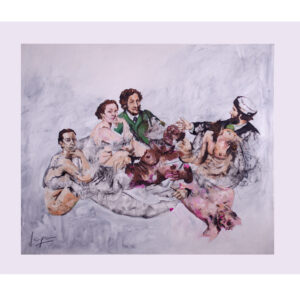 Andrés Langain, Fuga campestre.