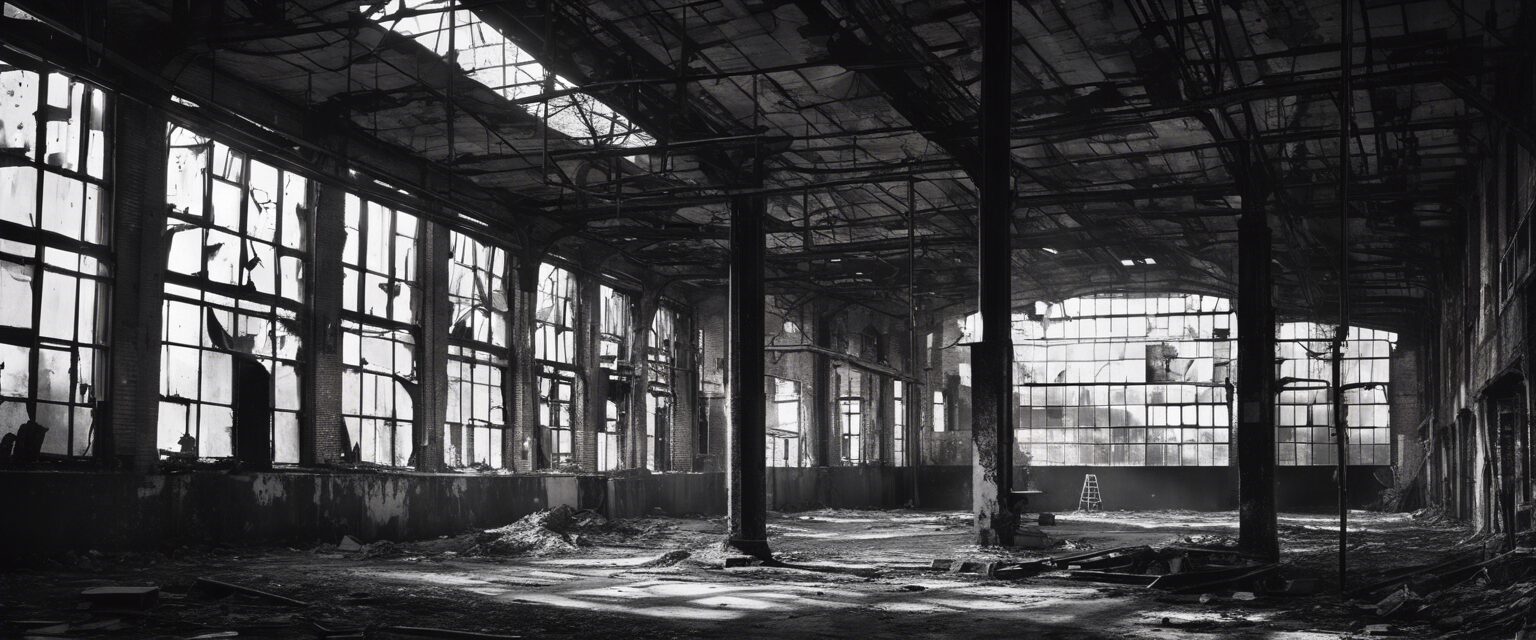 Ricardo Arispe. Posthumanidad: El Resplandor de la Máquina en la Decadencia Industrial