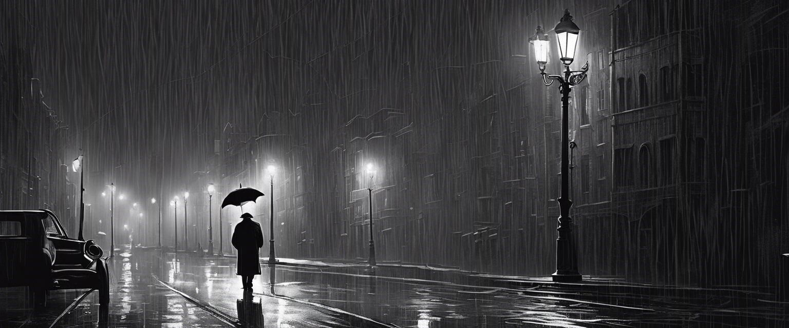 Ricardo Arispe. Corazón Solitario en la Noche Lluviosa