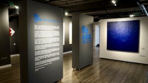 Gregorio Boscán: La abstracción del agua y la fuerza del gesto en Reset Gallery.