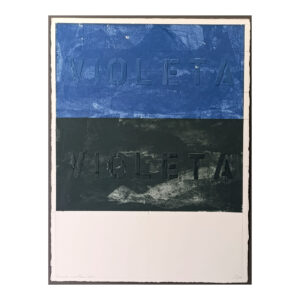 Sigfredo Chacón. Dibujoparadaltónicos "Violeta" (SCh(OC)-0011)