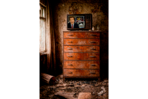 Ricardo Arispe. Chernobyl News -Video instalción-