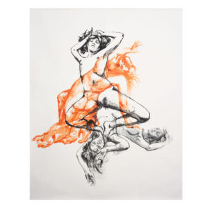 Andrés Langain. Secuencia de un rapto 1 (Rubens - El rapto de las hijas de Leucipo)