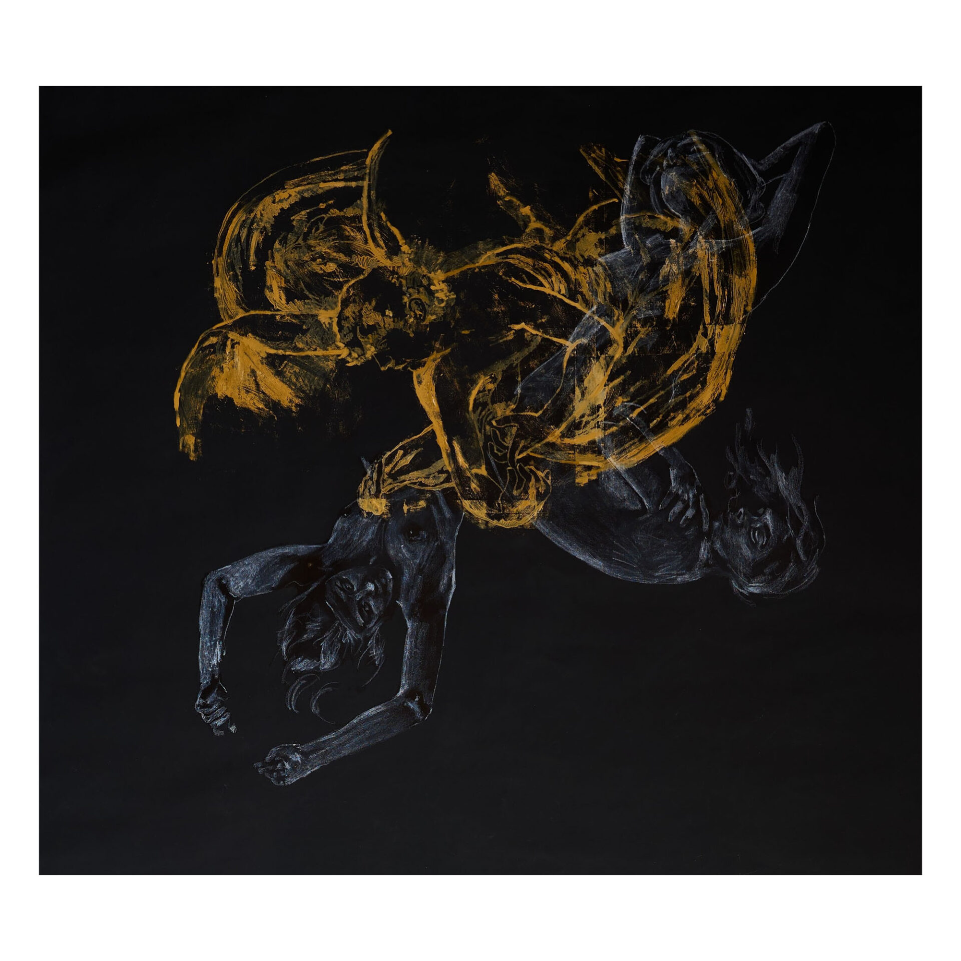 Andrés Langain. De lo real a lo imaginario 3/4 (Caravaggio - La Inspiración de San Mateo)
